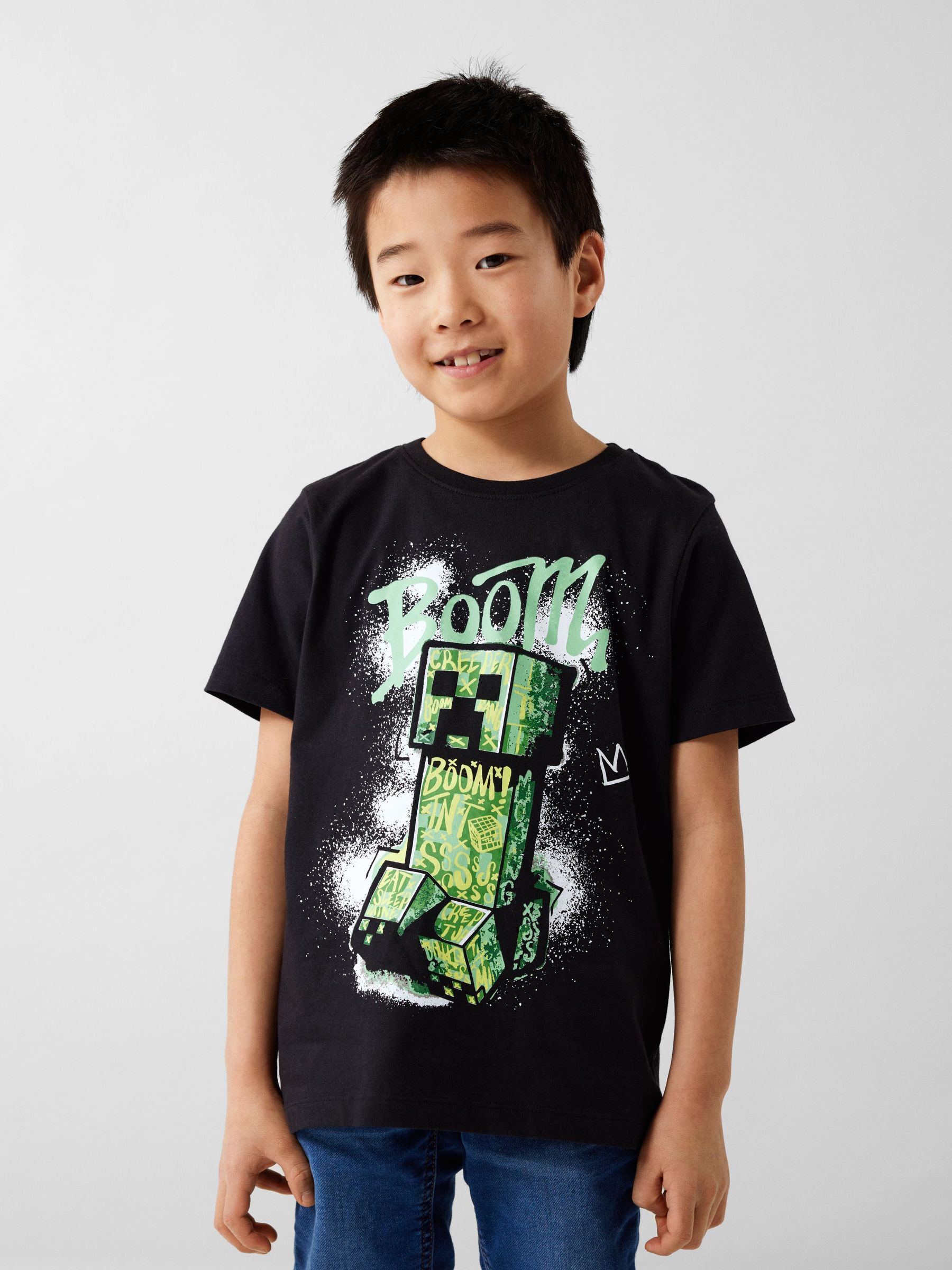 MINECRAFT T SHIRT from name it kids Black The Founded