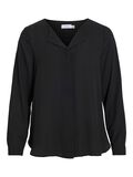 VILA VILUCY - OURLET ASYMÉTRIQUE CHEMISE, Black, highres - 14044253_Black_001.jpg