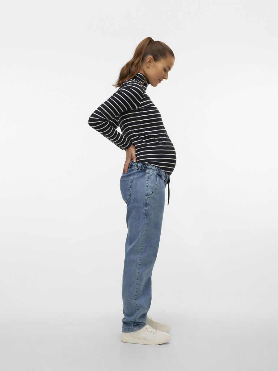 Mama.licious LOOSE FIT LOW WAIST JEANS LOOSE FIT ZWANGERSCHAPSJEANS, Medium Blue Denim, highres - 20018889_MediumBlueDenim_003.jpg