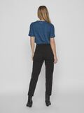 VILA VIVARONE SLIM FIT HIGH WAISTED TROUSERS, Black, highres - 14087406_Black_004.jpg