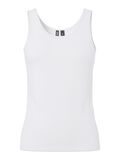 Pieces PCSIRENE  SLEEVELESS TOP, Bright White, highres - 17082528_BrightWhite_001.jpg