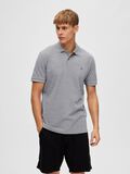 Selected KLASSISCHER POLO SHIRT, Medium Grey Melange, highres - 16087839_MediumGreyMelange_003.jpg