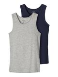 Name it 2-PACK TANK TOP, Grey Melange, highres - 13208843_GreyMelange_970217_001.jpg