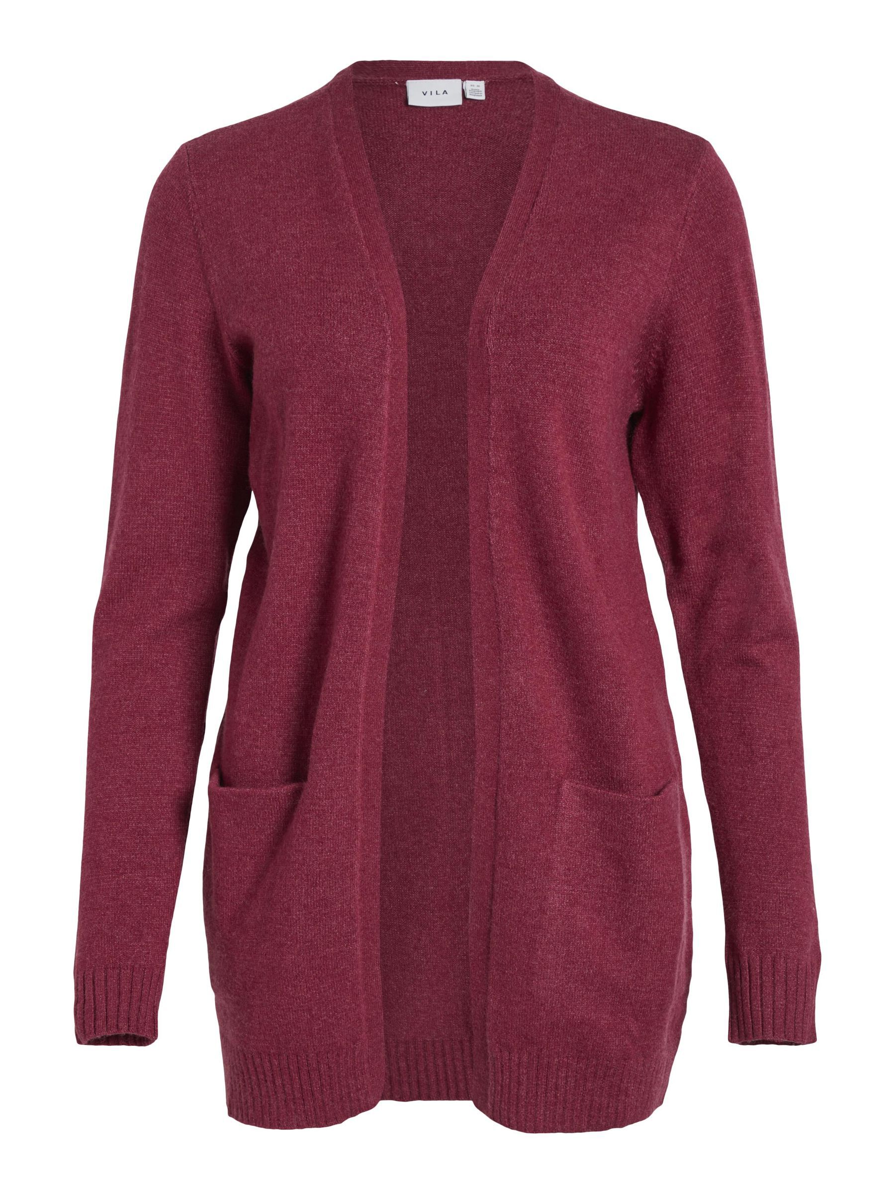 Vila open on sale knit cardigan