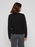 VILA VIDALO BASIC KNITTED PULLOVER, Black, highres - 14082767_Black_004.jpg