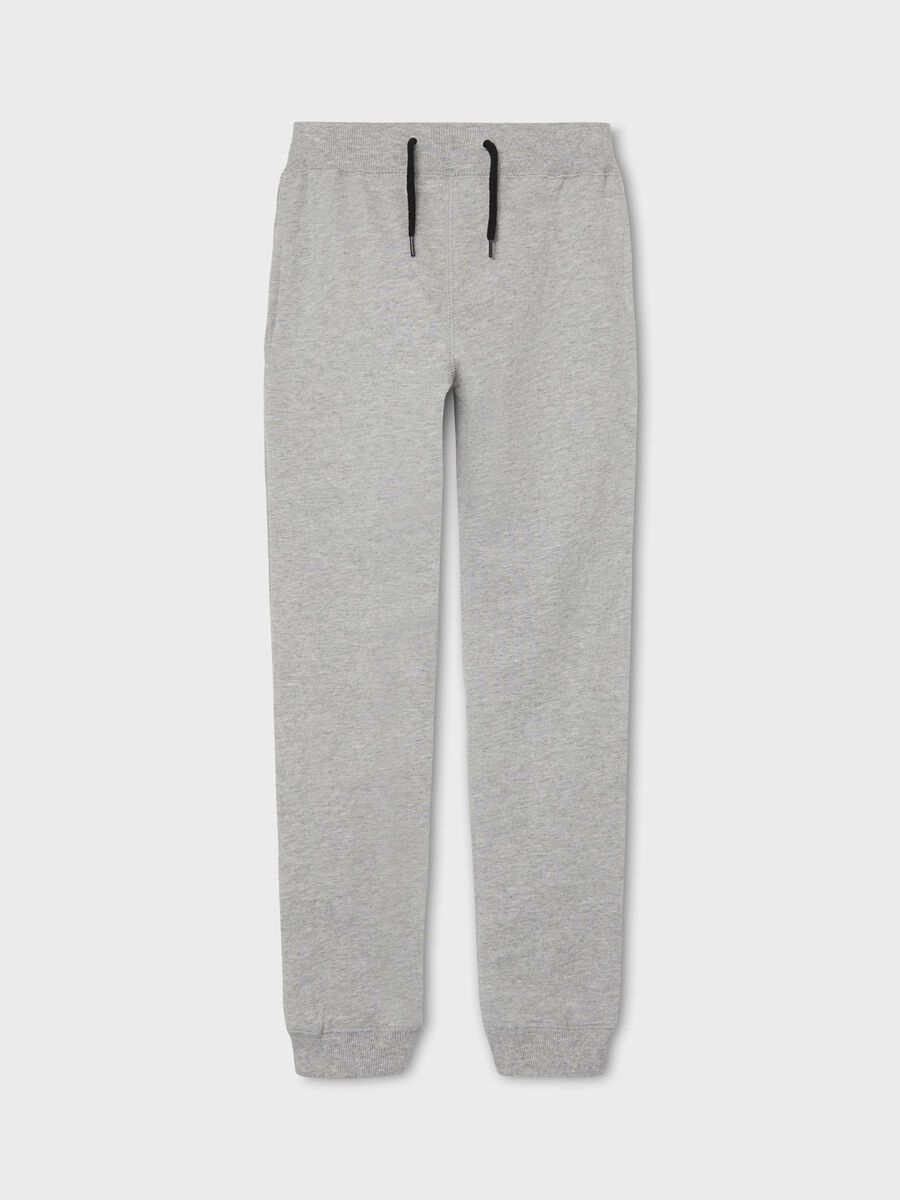 name it SOLID COLOURED SWEAT PANTS, Grey Melange, highres - 13153684_GreyMelange_003.jpg