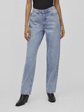 VILA VIKELLY HØJ TALJE STRAIGHT FIT JEANS, Light Blue Denim, highres - 14084730_LightBlueDenim_1038125_003.jpg