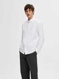 Selected OXFORD SHIRT, White, highres - 16077359_White_003.jpg