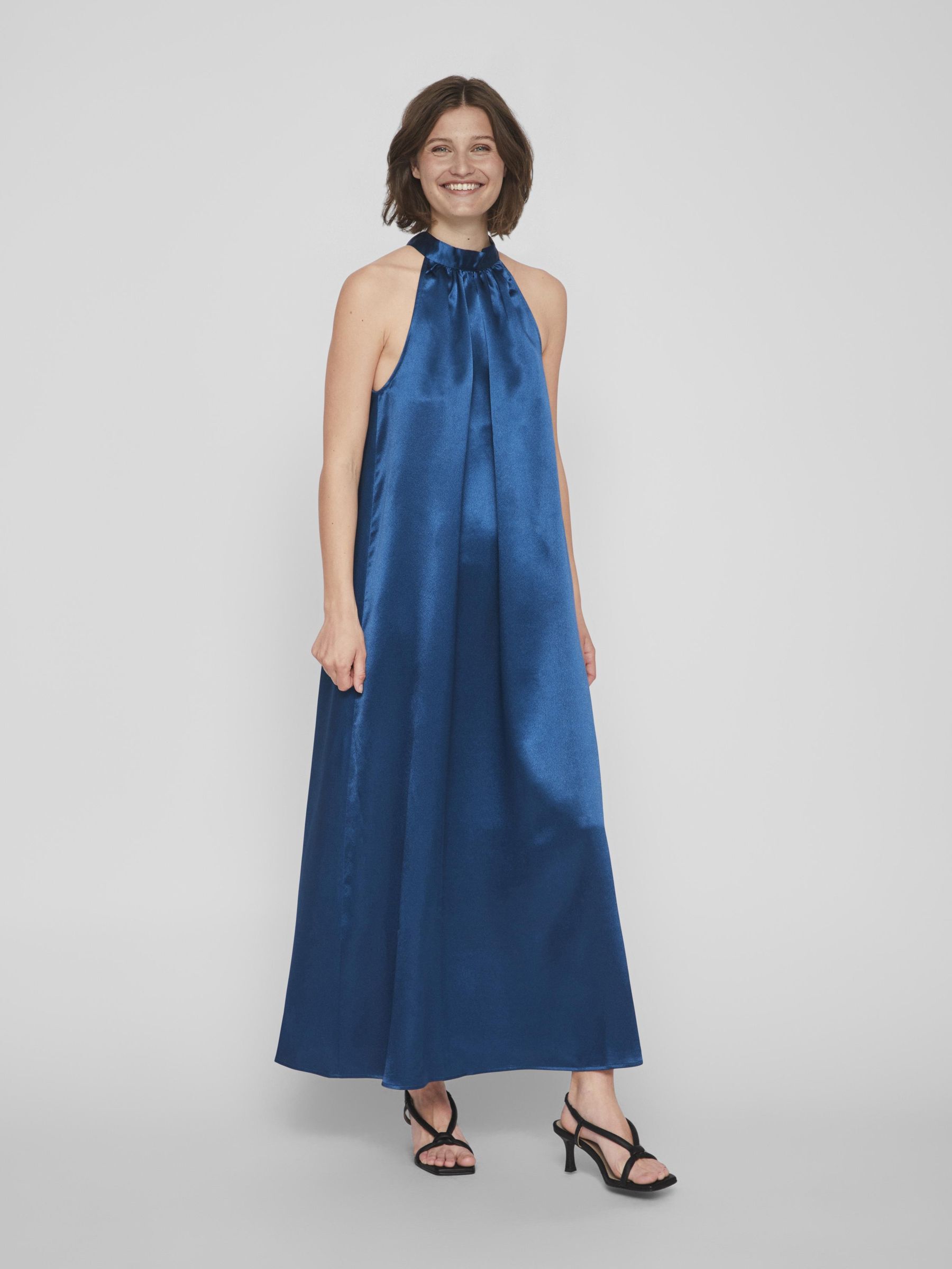 Robe bleu dos nu deals