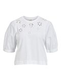 Object Collectors Item PUFF SLEEVE TOP, White, highres - 23042648_White_001.jpg