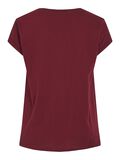 VILA VIDREAMERS ROUND NECK T-SHIRT, Cabernet, highres - 14083083_Cabernet_002.jpg