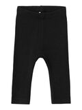 Name it BASIS- RIBSTRIKKET LEGGINGS, Black, highres - 13198040_Black_001.jpg