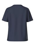 Pieces PCRIA - COTON T-SHIRT, Ombre Blue, highres - 17140802_OmbreBlue_002.jpg