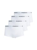 Pieces PCLOGO LADY 4ER-PACK BOXERSHORTS, Bright White, highres - 17106857_BrightWhite_001.jpg