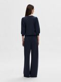 Selected PUFF SLEEVE SWEATSHIRT, Dark Sapphire, highres - 16082379_DarkSapphire_004.jpg