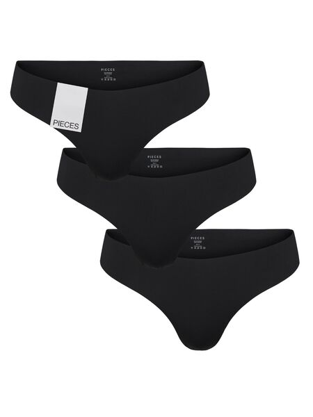 Pieces PCNAMEE 3-PACK THONGS, Black, highres - 17141726_Black_1054194_001.jpg
