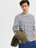 Selected GESTREEPT T-SHIRT MET LANGE MOUWEN, Bright White, highres - 16087926_BrightWhite_1026632_008.jpg