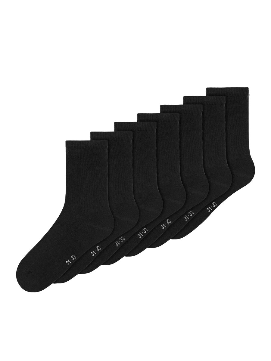 Name it 7-PACK SOCKS, Black, highres - 13205421_Black_001.jpg