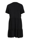 Vila SHORT-SLEEVED SHORT DRESS, Black, highres - 14086994_Black_002.jpg