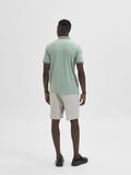 Selected ZIPPER POLO SHIRT, Granite Green, highres - 16079026_GraniteGreen_004.jpg