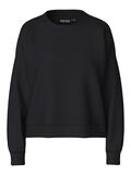 Pieces PCCHILLI SWEATSHIRT, Black, highres - 17113432_Black_001.jpg