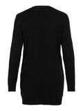 VILA VIRIL BASIC KNITTED CARDIGAN, Black, highres - 14044041_Black_002.jpg