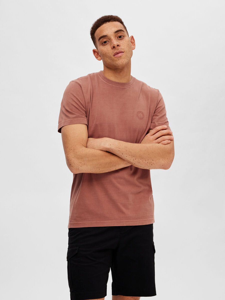 Selected FADED T-SHIRT, Chutney, highres - 16089505_Chutney_003.jpg