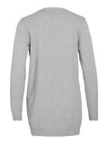 VILA VIRIL BASIC KNITTED CARDIGAN, Light Grey Melange, highres - 14044041_LightGreyMelange_002.jpg