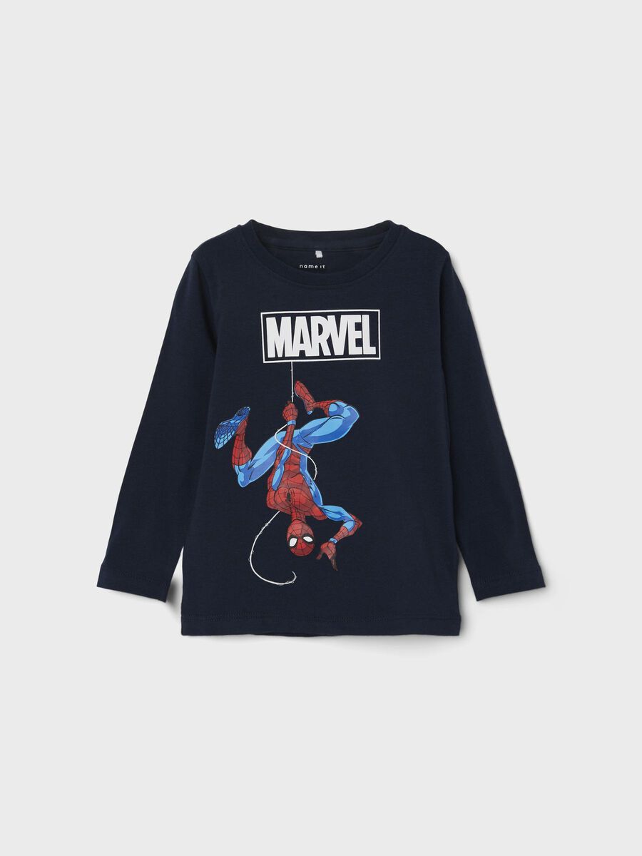 name it SPIDERMAN LONG SLEEVED TOP, Dark Sapphire, highres - 13213069_DarkSapphire_003.jpg