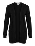 VILA VIRIL BASIC KNITTED CARDIGAN, Black, highres - 14044041_Black_001.jpg