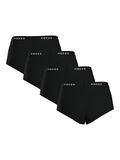 Pieces PCLOGO LADY BOXER SHORTS, Black, highres - 17106857_Black_002.jpg
