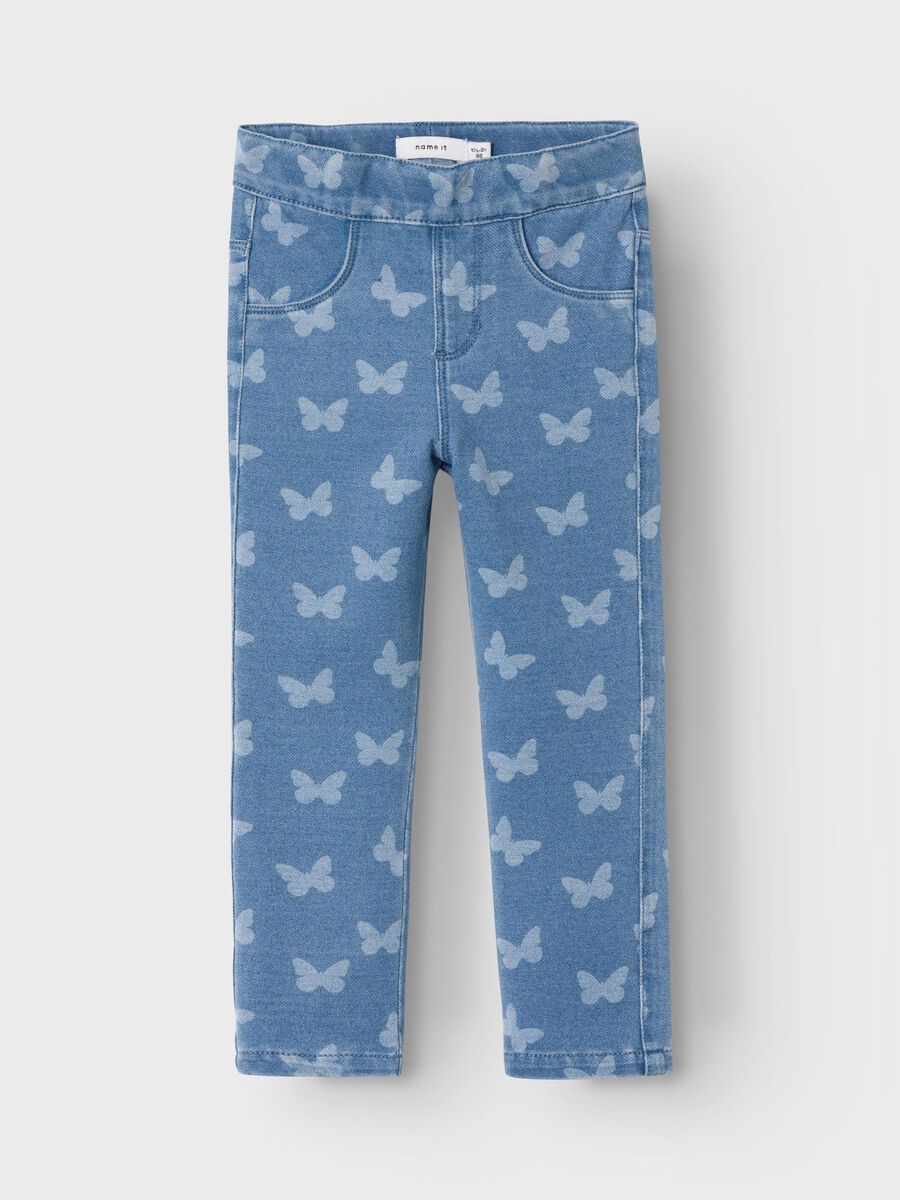 name it SLIM FIT SWEAT JEANS, Medium Blue Denim, highres - 13218347_MediumBlueDenim_1099705_003.jpg