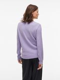 VILA VIRIL ROUND NECK KNITTED PULLOVER, Violet Tulip, highres - 14054177_VioletTulip_714851_004.jpg
