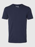 Selected V-AUSSCHNITT T-SHIRT, Navy Blazer, highres - 16073458_NavyBlazer_001.jpg
