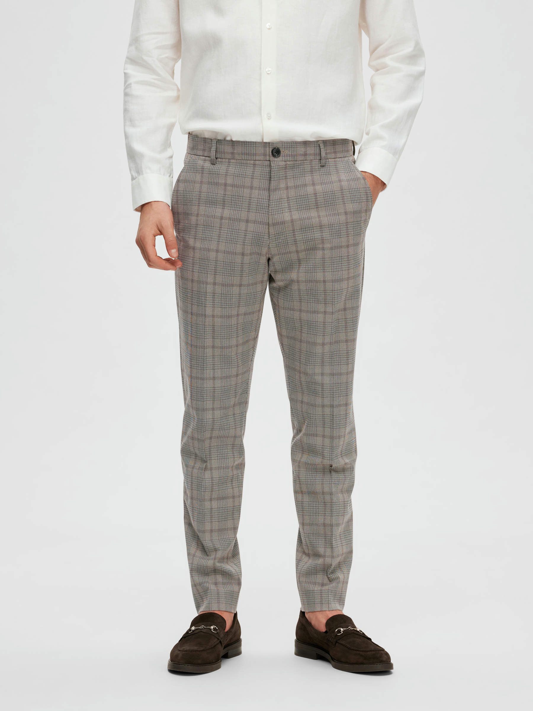 Zara pantalon 2025 carreaux homme