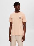 Selected BESTICKTES T-SHIRT, Pink Sand, highres - 16089511_PinkSand_003.jpg