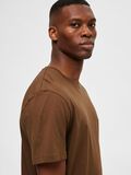 Selected REGULAR T-SHIRT, Dark Earth, highres - 16087842_DarkEarth_006.jpg