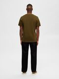 Selected REGULAR T-SHIRT, Dark Olive, highres - 16087842_DarkOlive_004.jpg