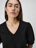 OBJECT MANCHES BOUFFANTES T-SHIRT, Black, highres - 23041624_Black_007.jpg