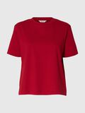 Selected BOXY T-SHIRT, Equestrian Red, highres - 16087919_EquestrianRed_001.jpg