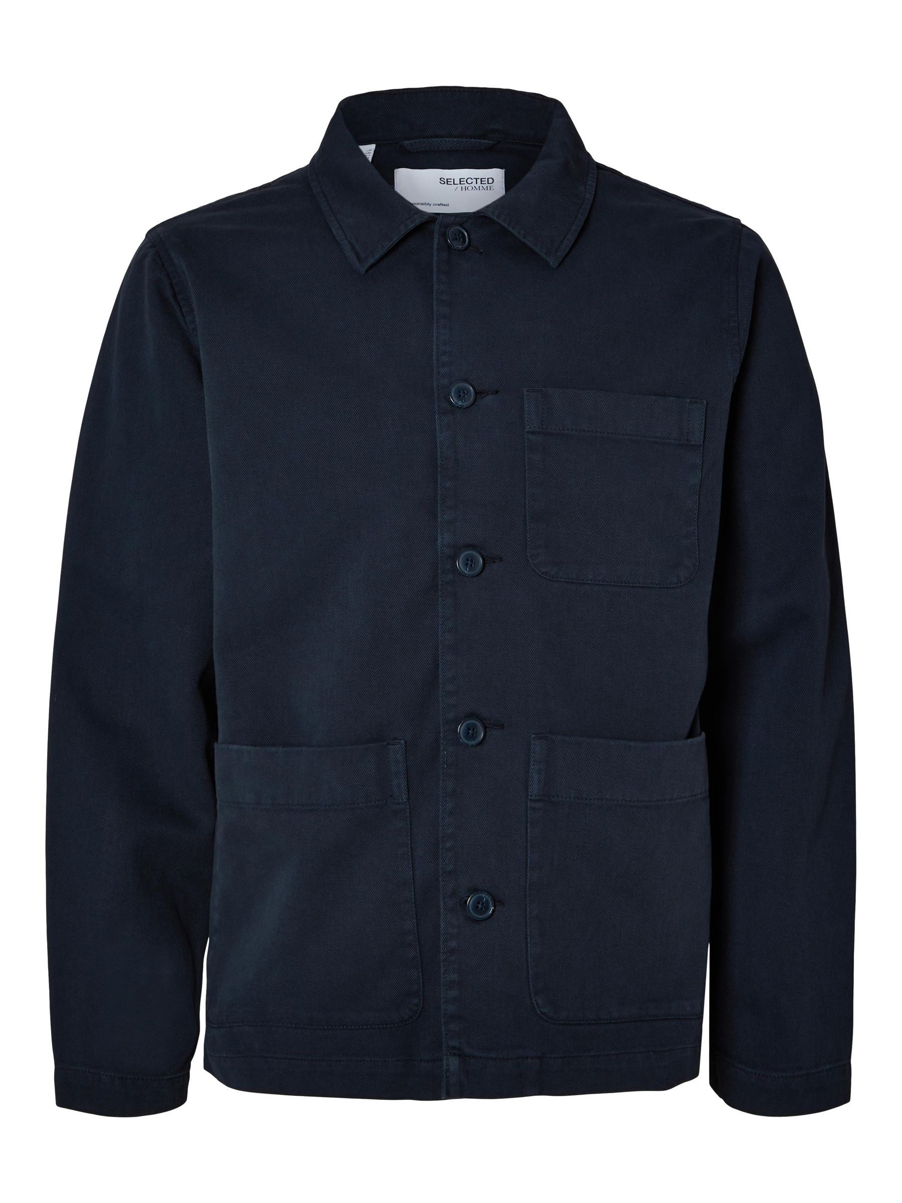 Selected homme navy clearance jacket