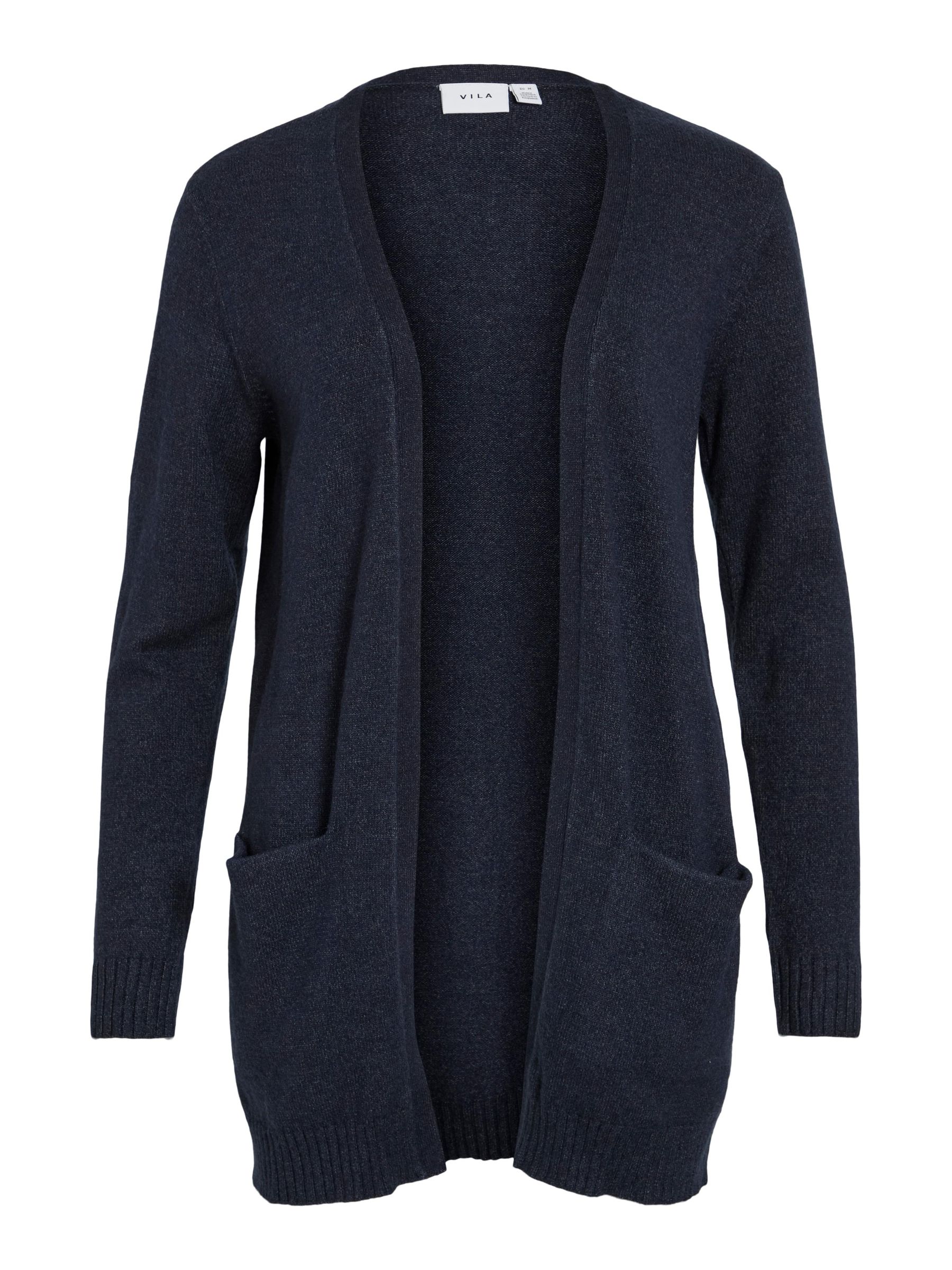 BASIC KNITTED CARDIGAN from VILA Blue The Founded